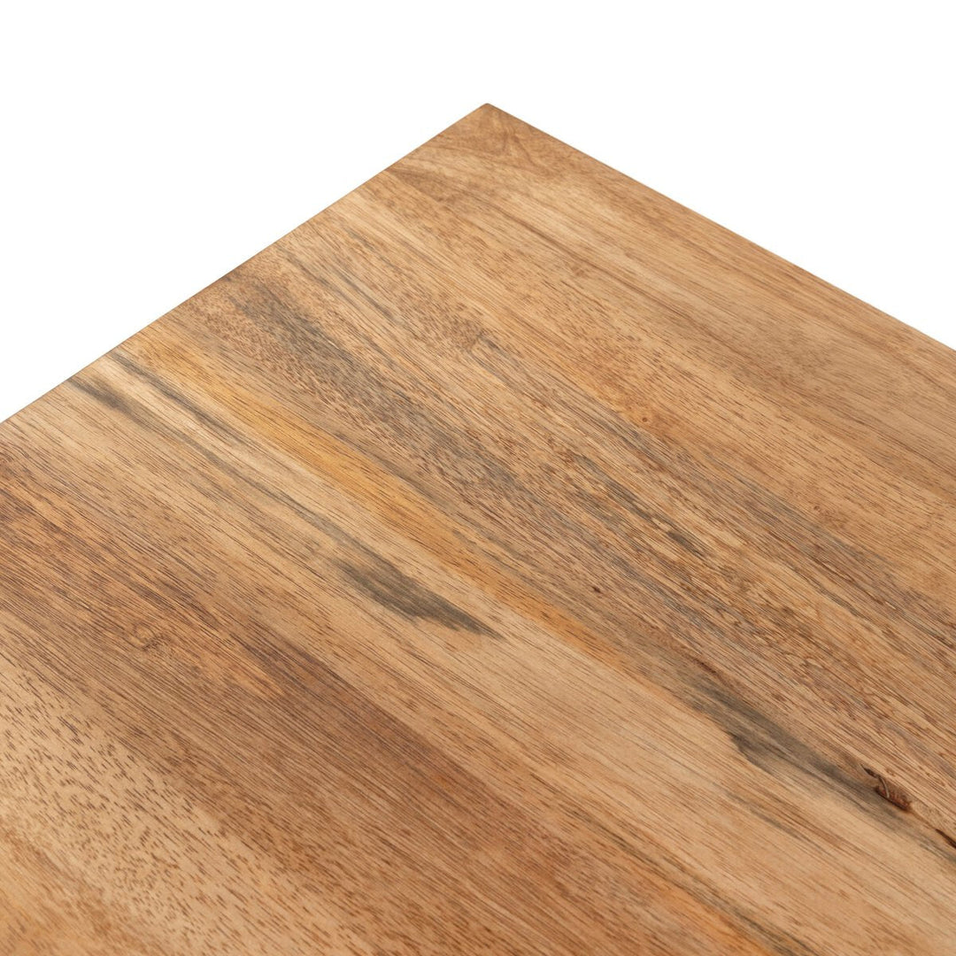 Reza Sideboard in Smoked Honey detail view - Whats New Furniture Portland OR