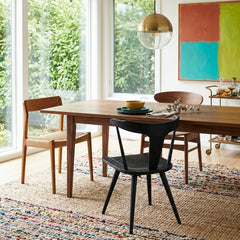 Ripley Dining Chair in Black Oak room setting - dining chair by Four Hands - Whats New Furniture Portland OR