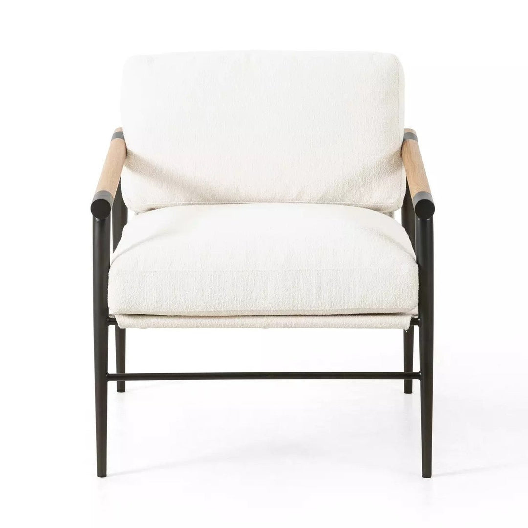 Rowen Accent Chair in Fayette Cloud - accent chair by Four Hands - Whats New Furniture Portland OR