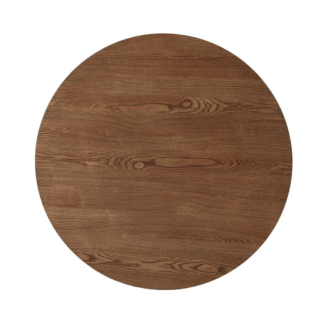 Sager Coffee Table in Amber Ash Veneer fifth detail view - Whats New Furniture Portland OR