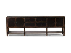 Shizuko Distressed Walnut Sideboard - Whats New Furniture - Portland, Oregon