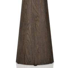 Skye End Table in White Marble detail view - Whats New Furniture Portland OR