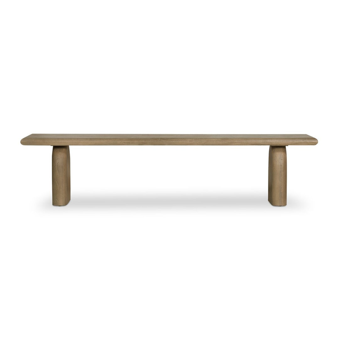 Sorrento 81" Dining Bench Aged Drift Mindi - Bench by Four Hands - What's New Furniture Portland