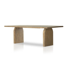 Sorrento Dining Table Aged Drift Mindi 94" - Dining Table by Four Hands - What&