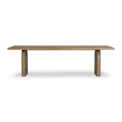 Sorrento Dining Table Aged Drift Mindi 106" - Dining Table by Four Hands - What&