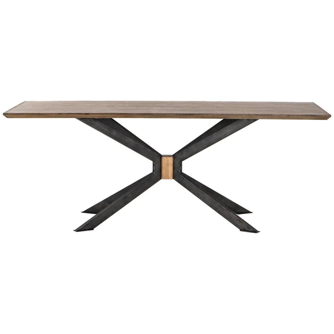 Spider Dining Table in Brass Clad - dining table by Four Hands - Whats New Furniture Portland OR