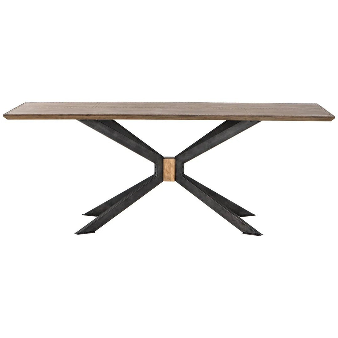 Spider Dining Table in Brass Clad - dining table by Four Hands - Whats New Furniture Portland OR
