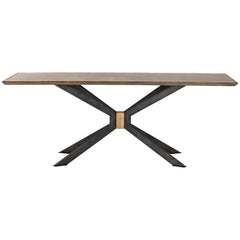 Spider Dining Table in Brass Clad - dining table by Four Hands - Whats New Furniture Portland OR