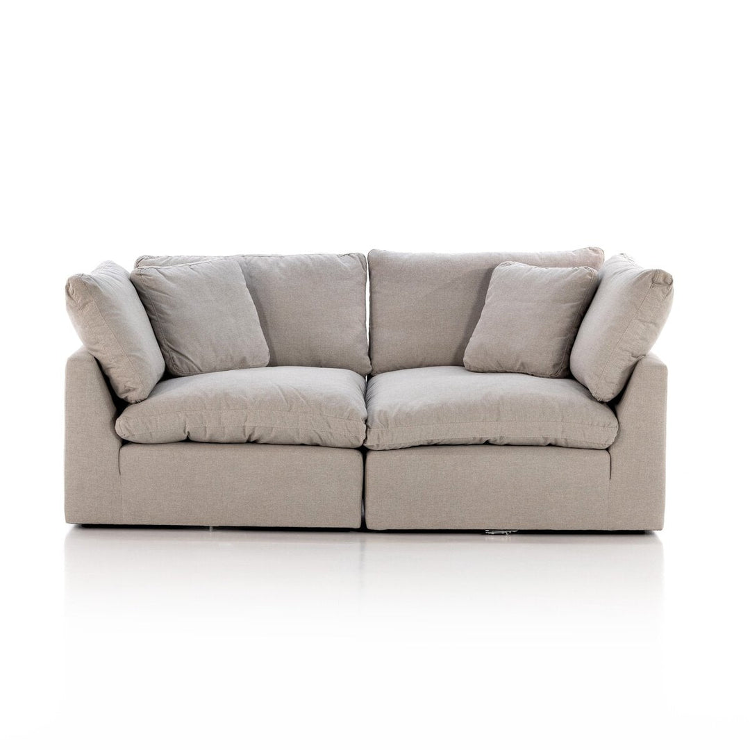 Stevie 2-Piece Sectional Destin Flannel - Sectional by Four Hands - What&