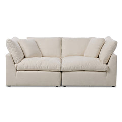 Stevie 2-Piece Sectional Crypton Nomad Snow - Sectional by Four Hands - What&