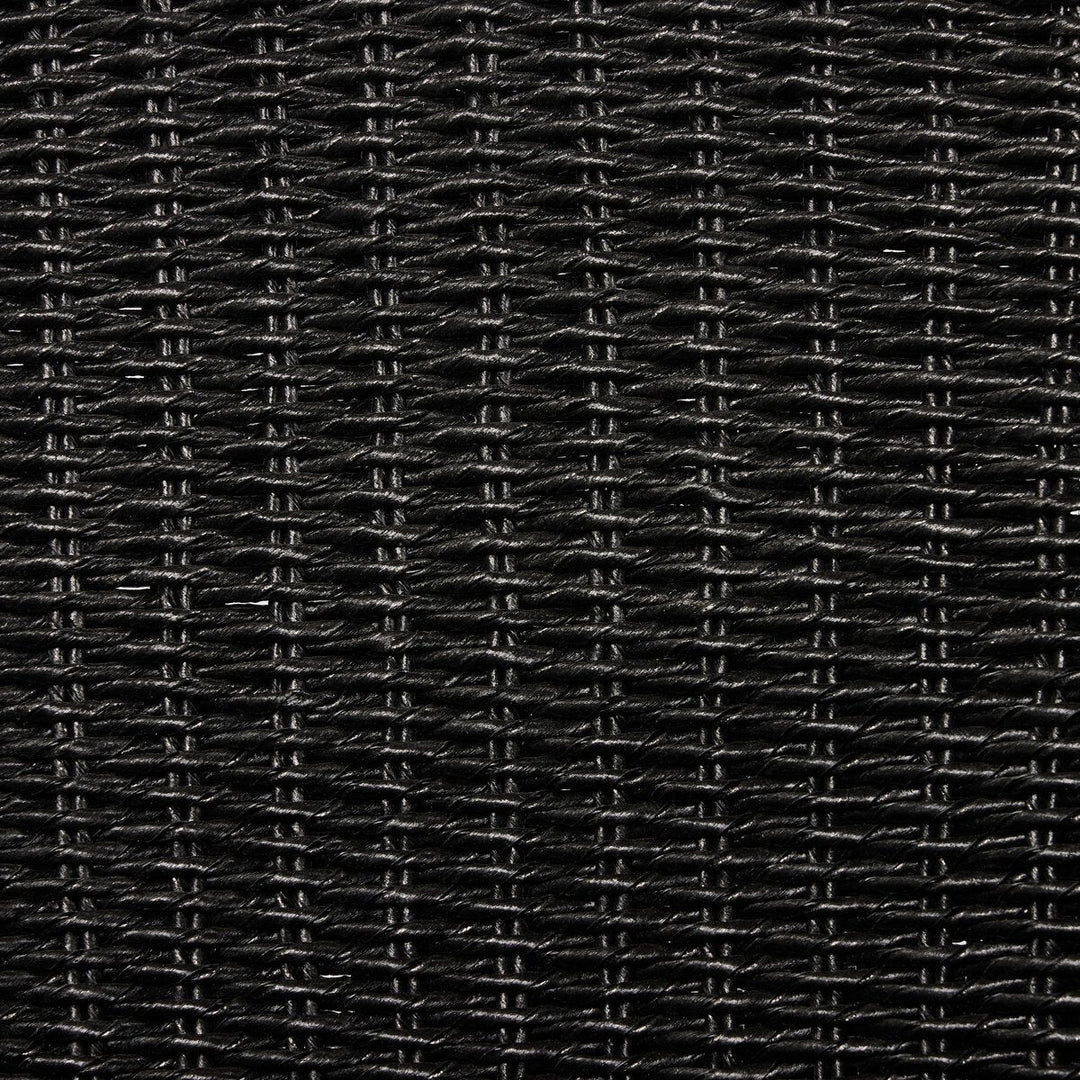 Suerte Outdoor Bar + Counter Stool in Arashi Ink detail view - Whats New Furniture Portland OR