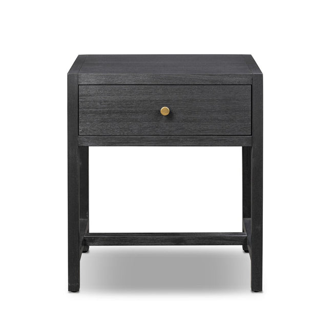 Sullivan Small Nightstand Black Acacia - Nightstand by Four Hands - What's New Furniture Portland