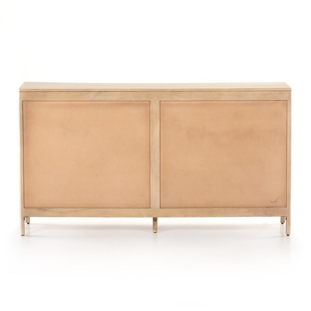 Sydney 6 Drawer Dresser in Natural Cane second detail view - Whats New Furniture Portland OR
