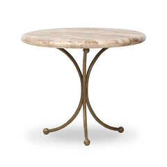 Sylas End Table Fossil Marble