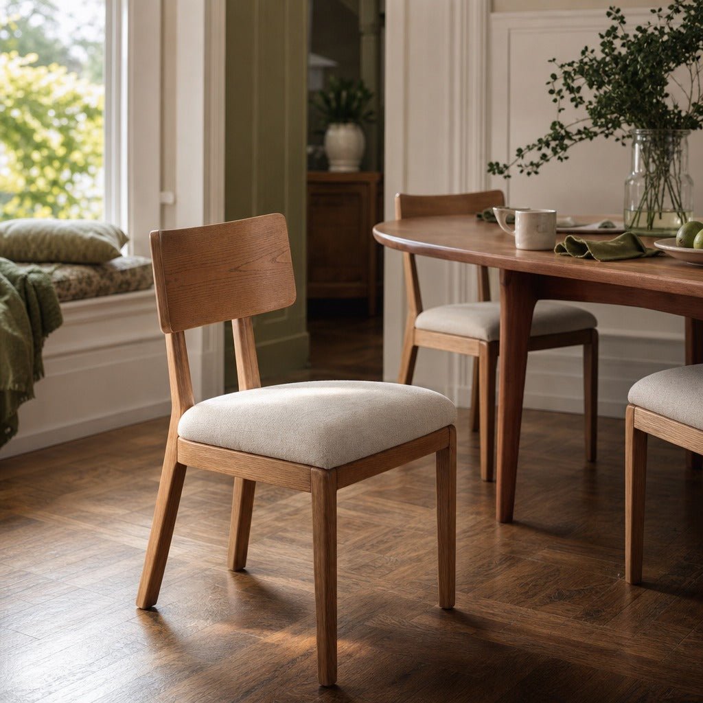 Terrance Dining Chair styled in Portland NW 23rd Victoriwith a bay window dining room - Whats New Furniture