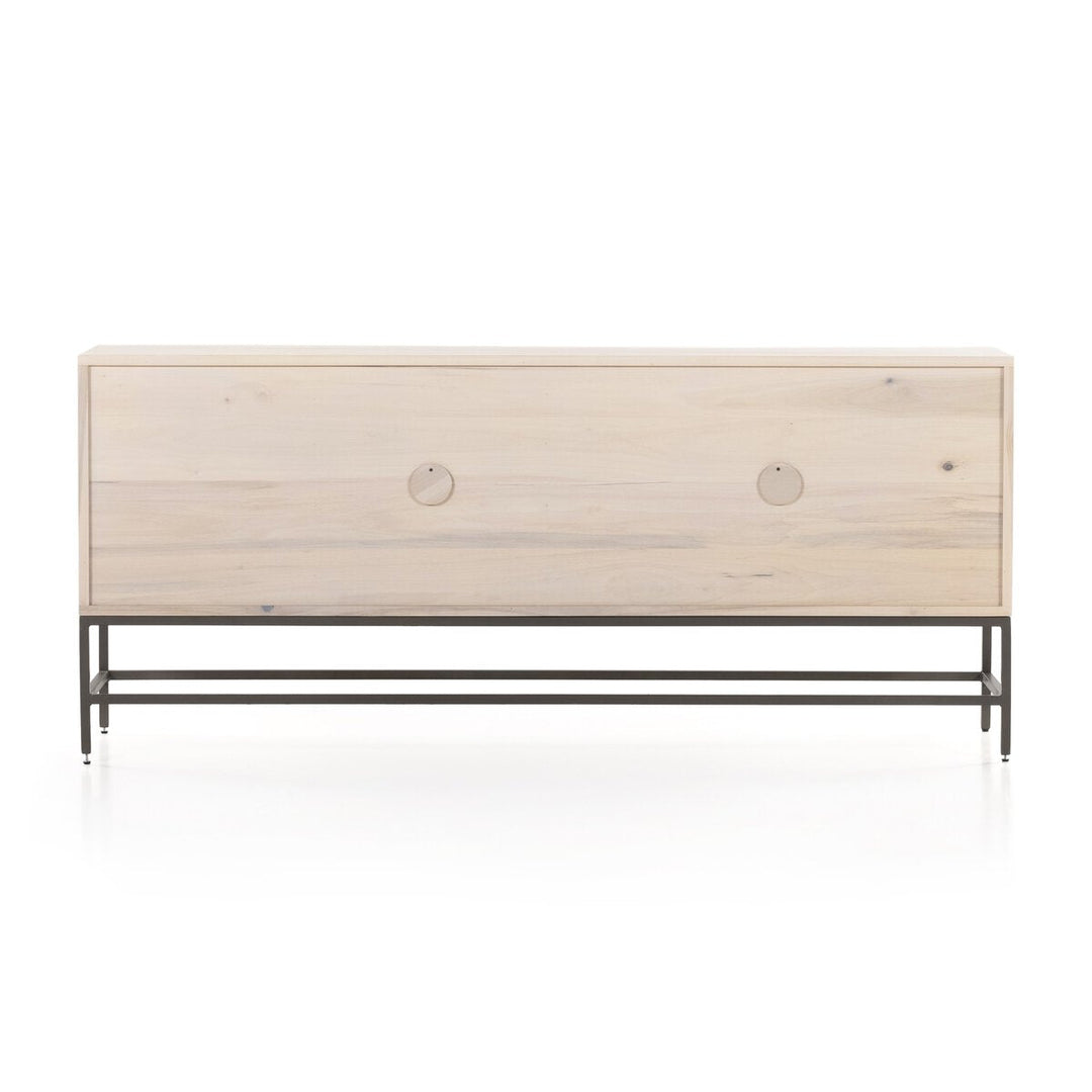 Trey Sideboard in Dove Poplar detail view - Whats New Furniture Portland OR