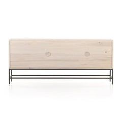 Trey Sideboard in Dove Poplar detail view - Whats New Furniture Portland OR