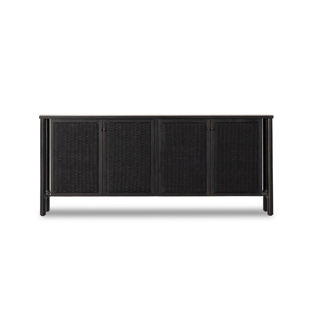 Veta Sideboard Black Wash Mango