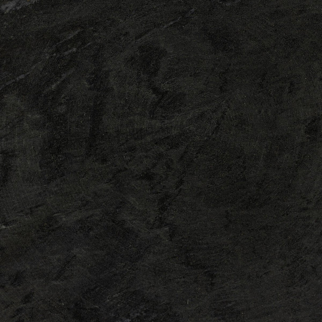 Viola Accent Table in Black Marble three-quarter view - Whats New Furniture Portland OR
