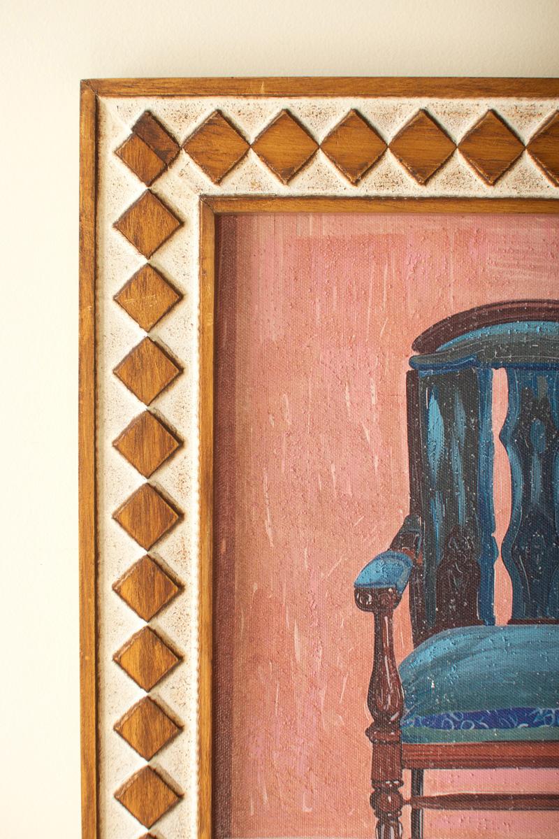 Framed Chair Painting — view 2