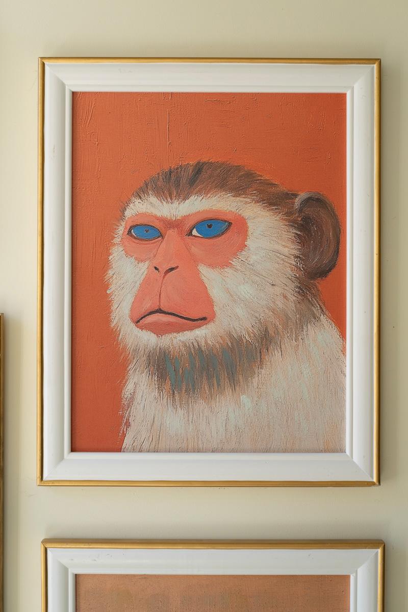 Framed Lion Print — view 2