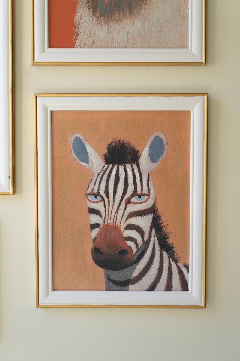 Framed Zebra Print — view 7