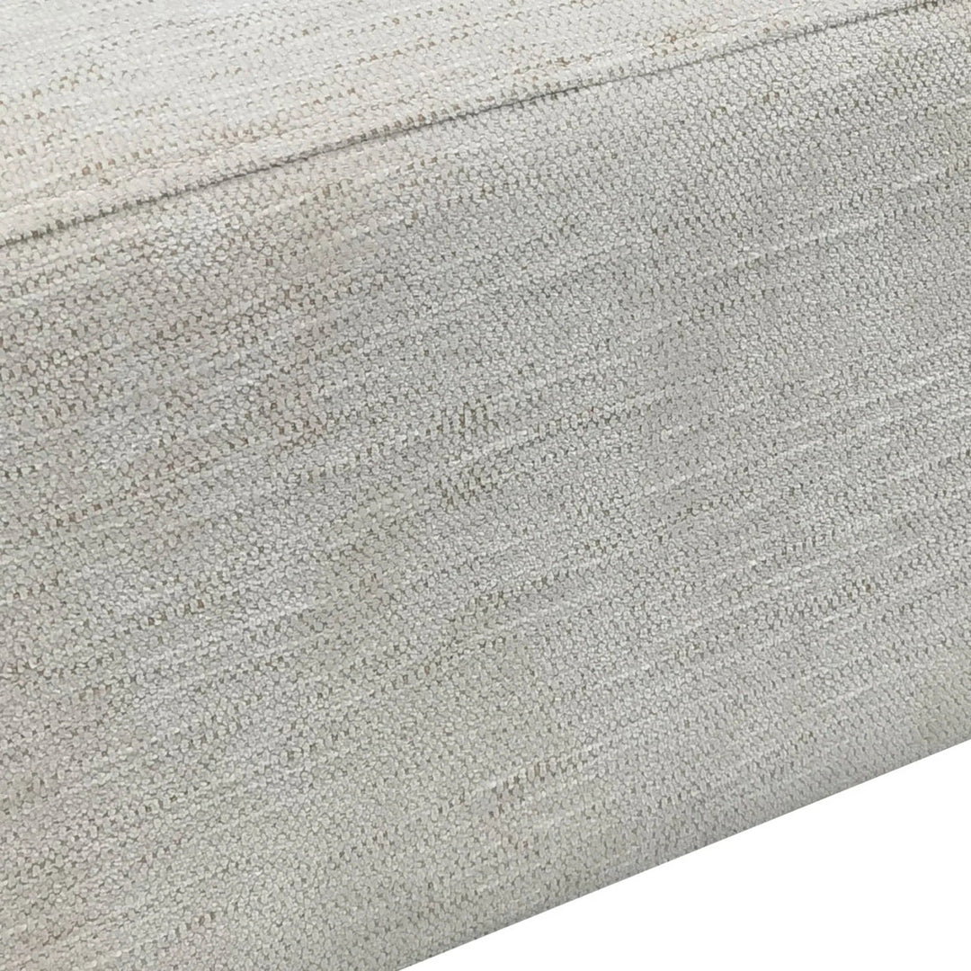 Francesca Bench in Taupe Walnut wood detail - bench by LH Imports - Whats New Furniture Portland OR