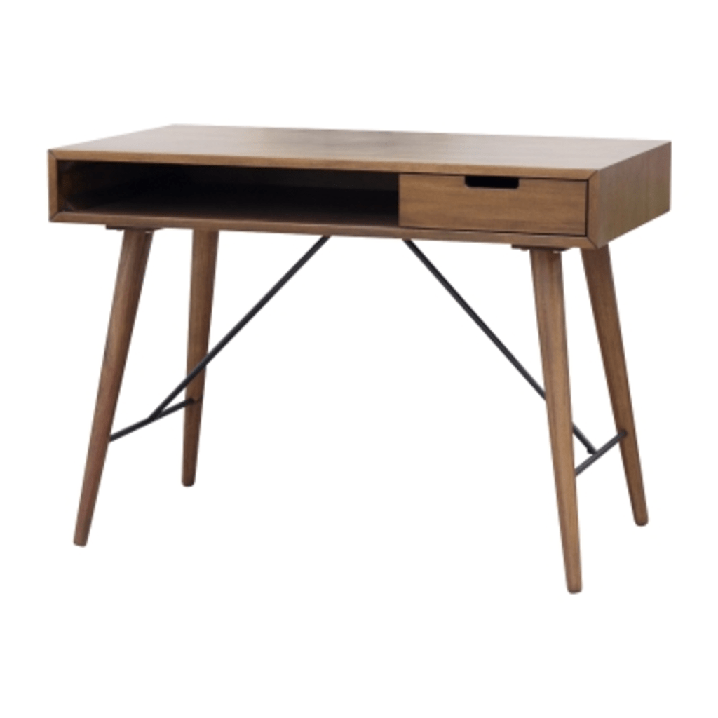 Desk (Franco) in Monterey Brown - compact desk by NPD - Whats New Furniture Portland OR