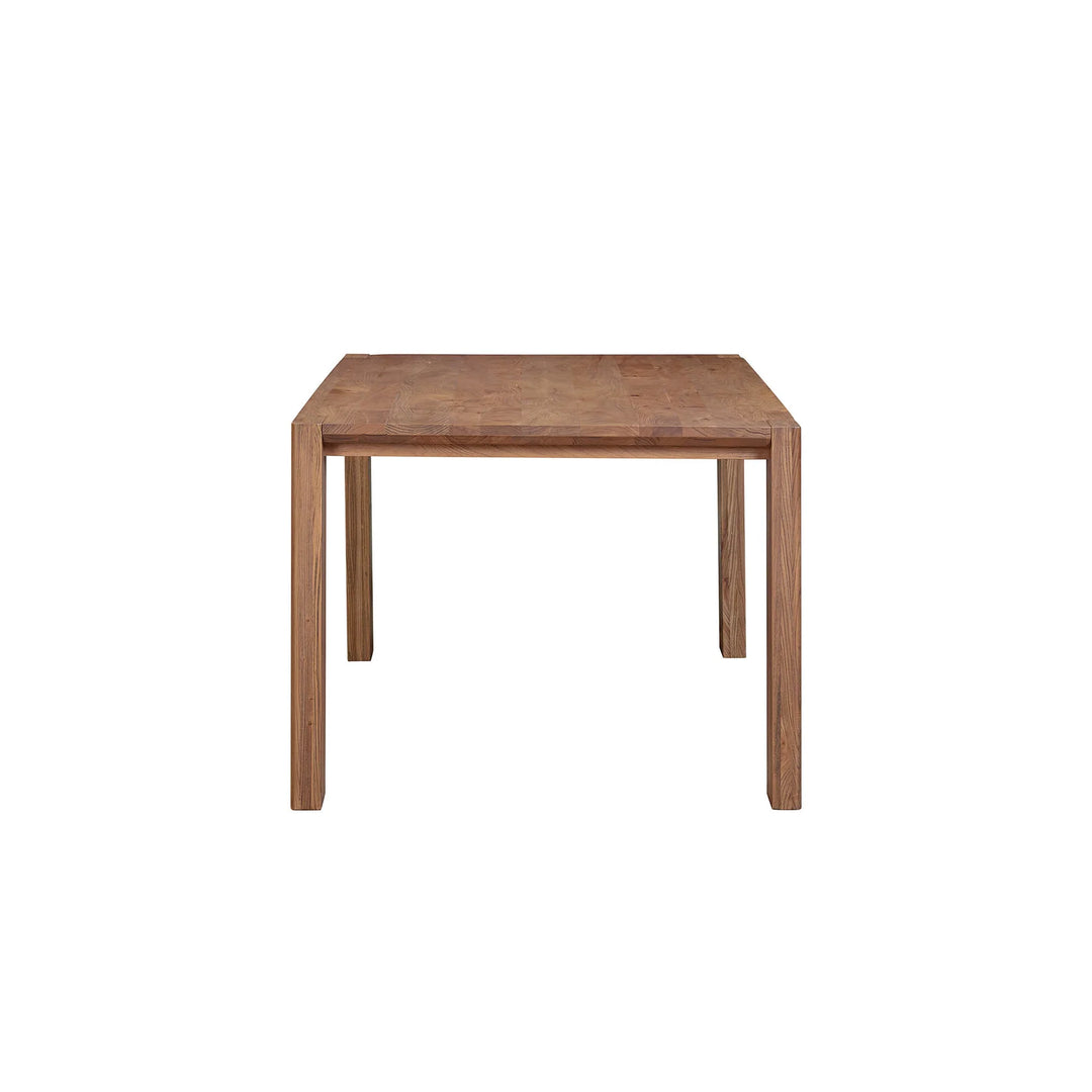 Freedom Dining Table in Sandblast Caramel back view - elm dining table by LH Imports - Whats New Furniture Portland OR