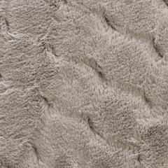 Fuzzy Footstool detail view 3 - Whats New Furniture - Portland, Oregon