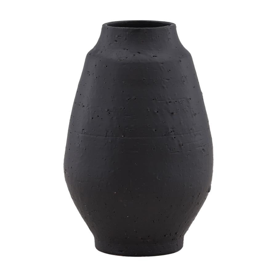 Gannon Vase Black by Dovetail - product view