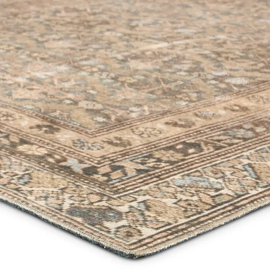 Rug in Safari in Safari side angle - power-loomed area rug by Jaipur Living - Whats New Furniture Portland OR