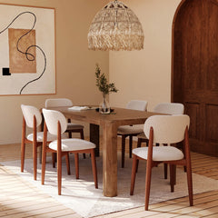 Genesis Dining Table detail view 8 - Whats New Furniture - Portland, Oregon