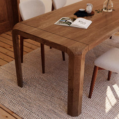 Genesis Dining Table detail view 9 - Whats New Furniture - Portland, Oregon