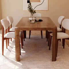 Genesis Dining Table detail view 10 - Whats New Furniture - Portland, Oregon