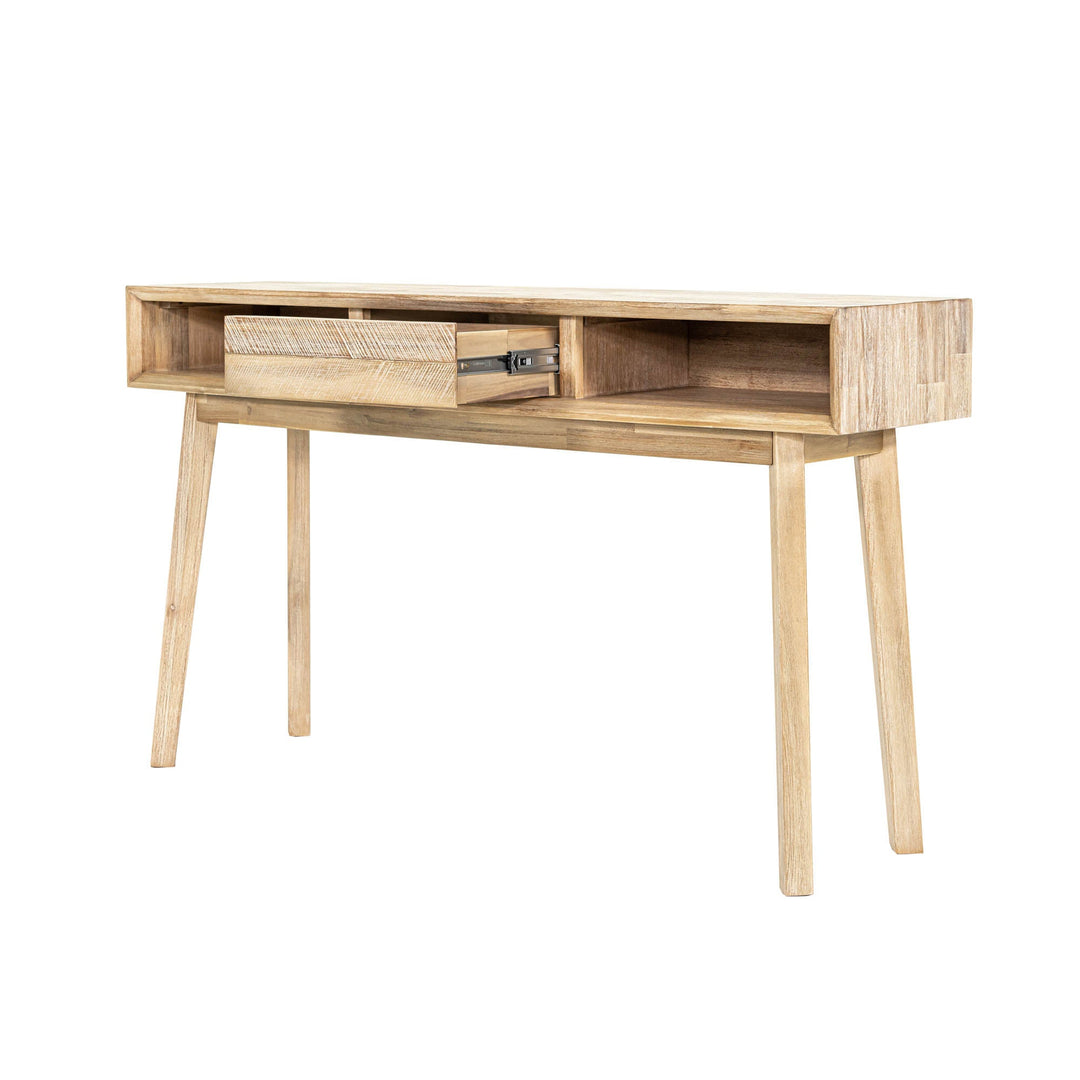 Gia Console Table - Light Driftwood - Whats New Furniture Portland OR