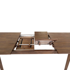 Gia Extension Dining Table 71"/102" detail view 13 - Whats New Furniture - Portland, Oregon