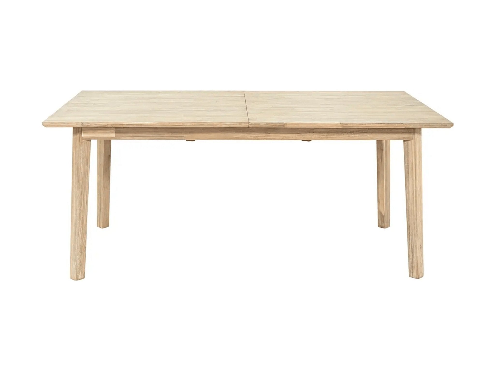 Gia Extension Dining Table in Light Driftwood - acacia extension dining table by LH Imports - Whats New Furniture Portland OR