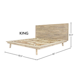 Gia King Bed Frame - Whats New Furniture - Portland, Oregon