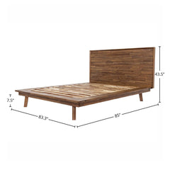 Gia King Bed Frame detail view 19 - Whats New Furniture - Portland, Oregon