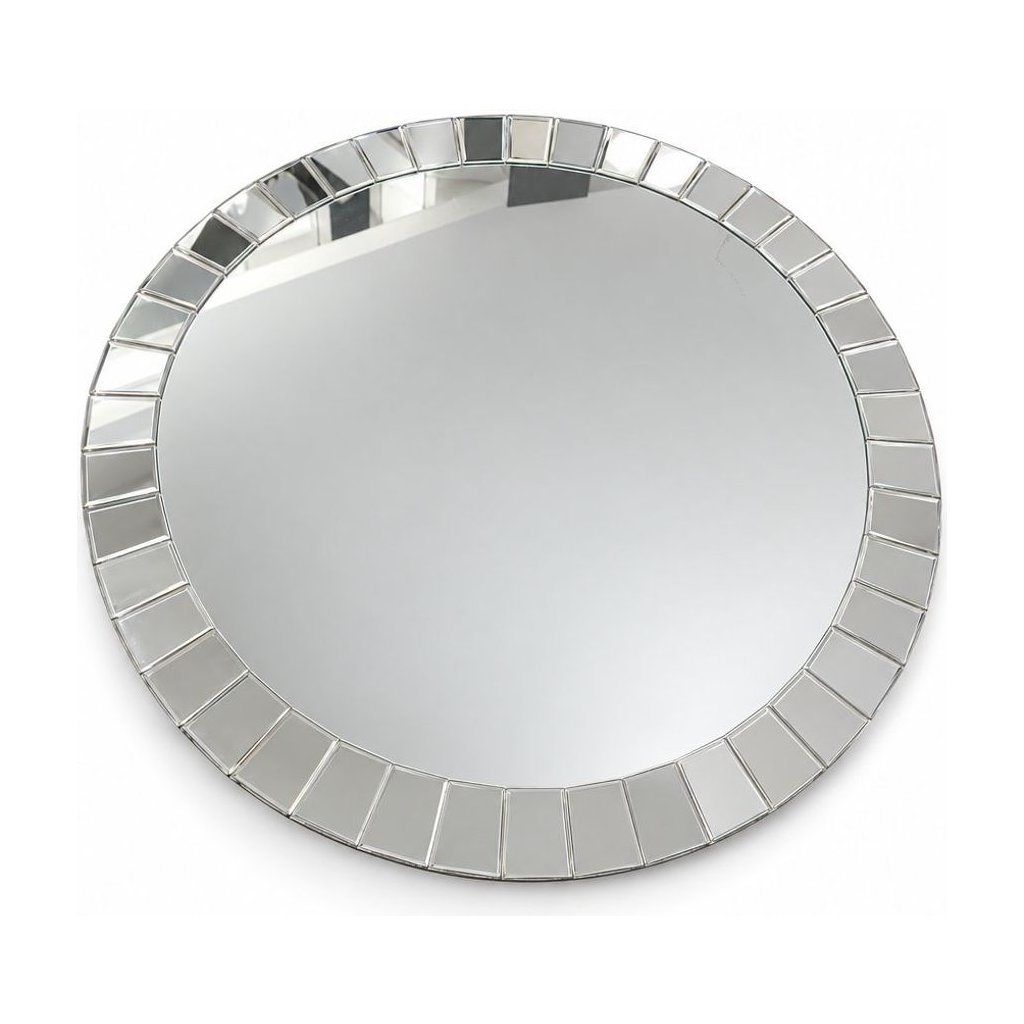 Glass square wall mirror with a slim one-inch profile - Whats New Furniture Portland OR