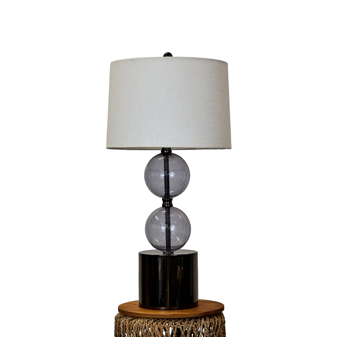 Glass Sphere Table Lamp - What's New Furniture Portland Oregon