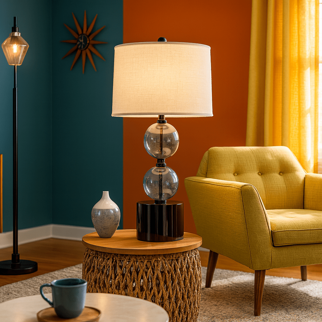 Glass Sphere Table Lamp detail view 2 - What&
