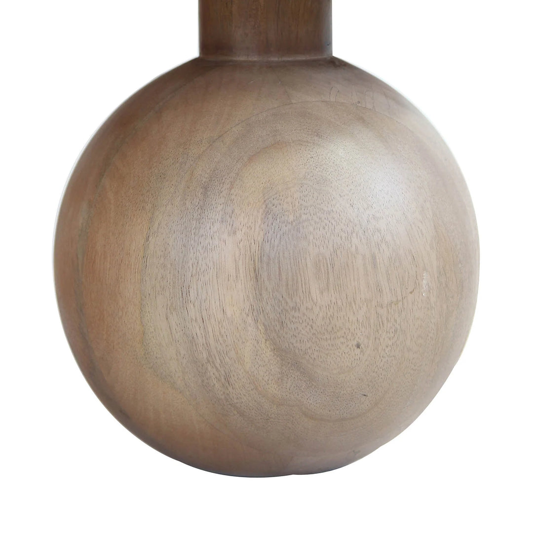 Globe Sideboard in Natural leg detail - mango wood sideboard by LH Imports - Whats New Furniture Portland OR