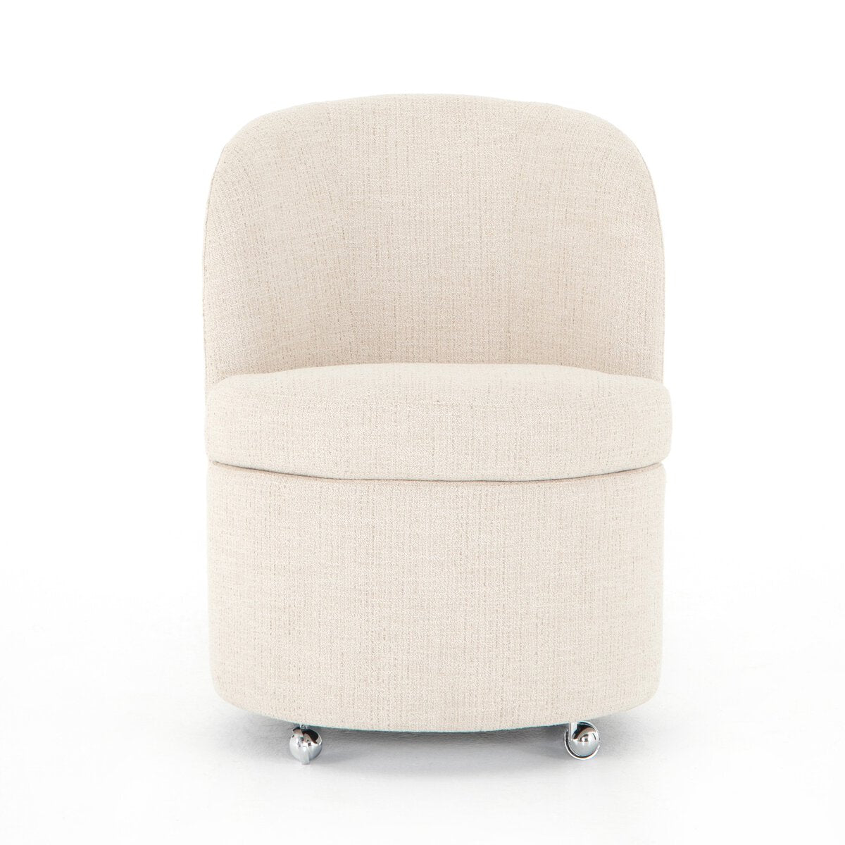 Gloria Dining Chair in Hampton Cream - upholstered dining chair by Four Hands - Whats New Furniture Portland OR