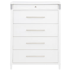 Gracemont 5-drawer Bedroom Chest of Drawers White - What&