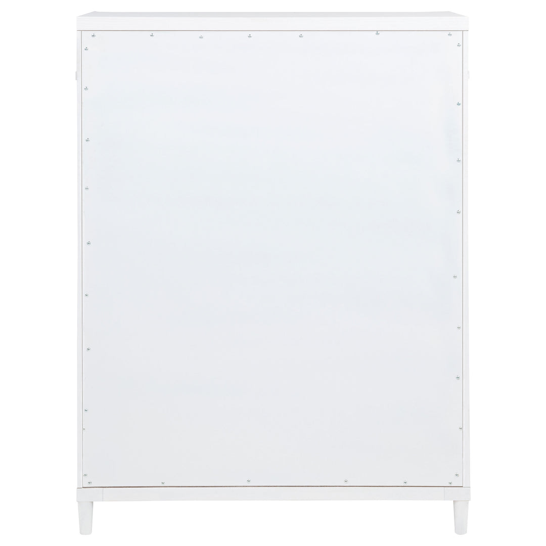 Gracemont 5-drawer Bedroom Chest of Drawers White - What&