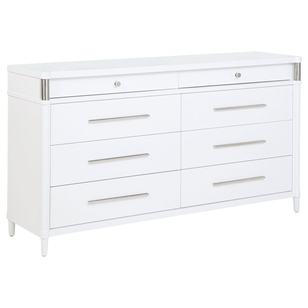 Gracemont 8-drawer Bedroom Dresser Cabinet White - What&