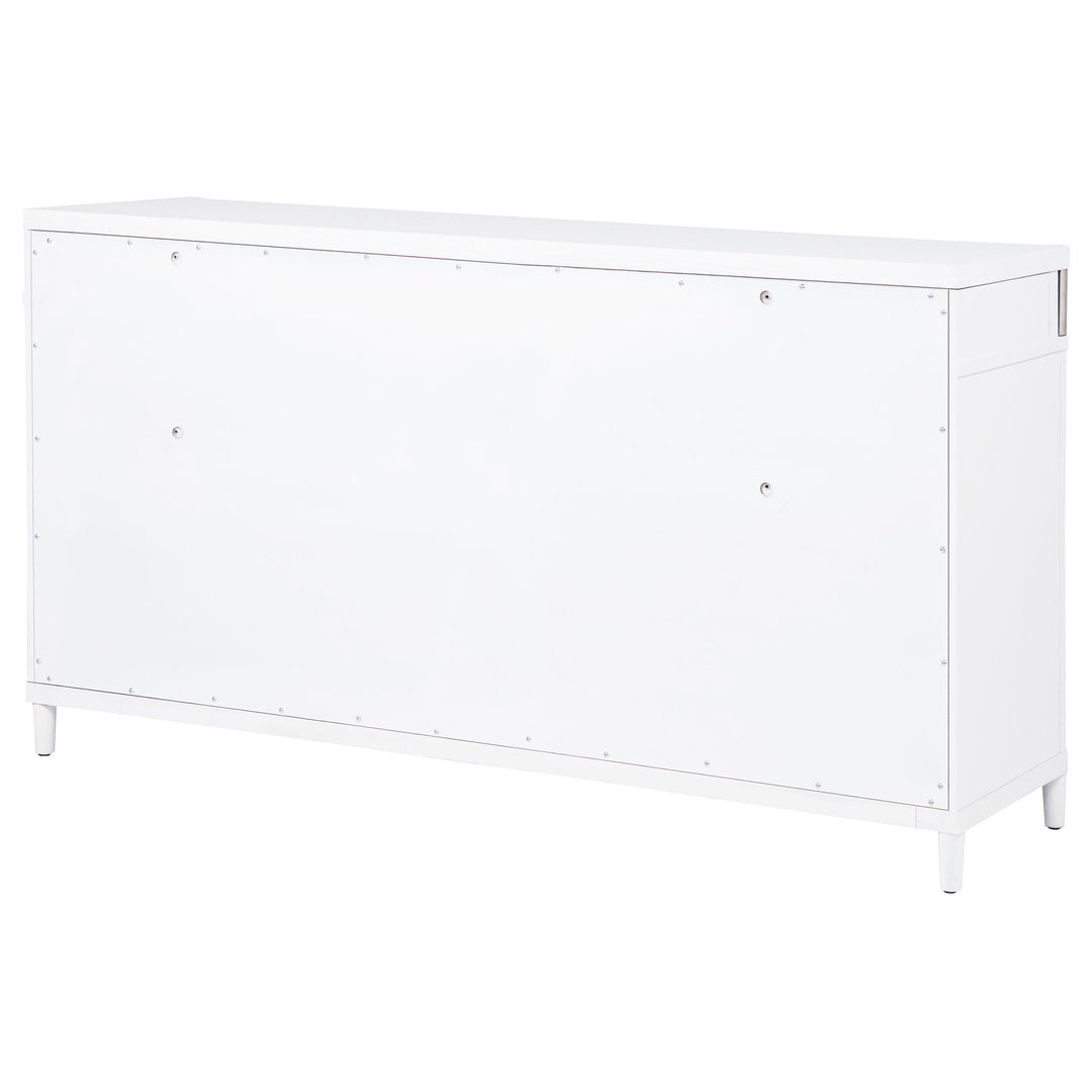 Gracemont 8-drawer Bedroom Dresser Cabinet White - What&