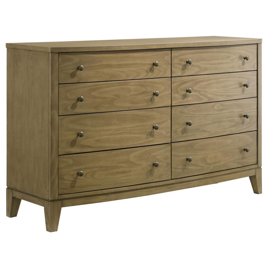 Granada 8-drawer Dresser Cabinet Natural Pine - What&